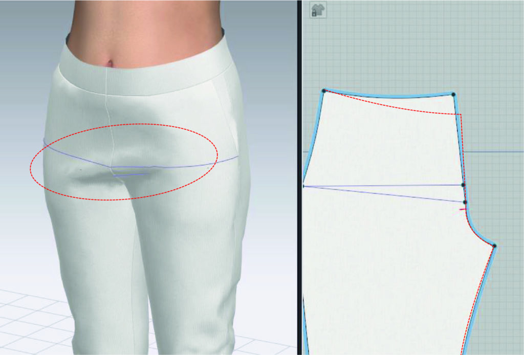 How to Alter the Crotch Length in a Pants Pattern - YouTube